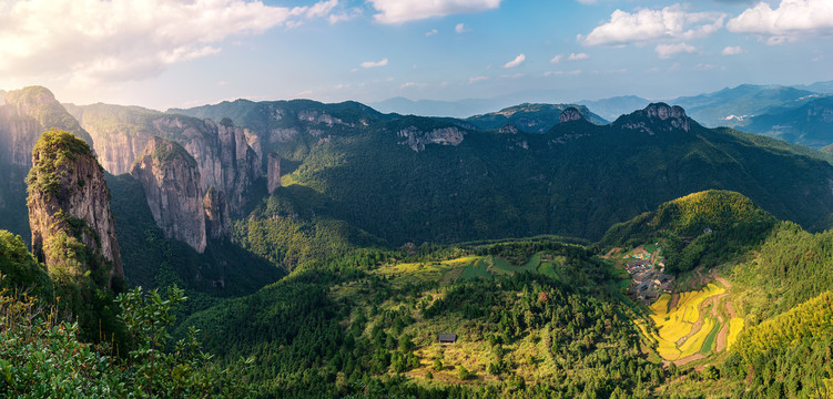 浙江台州仙居神仙居风景区