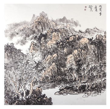 山水画