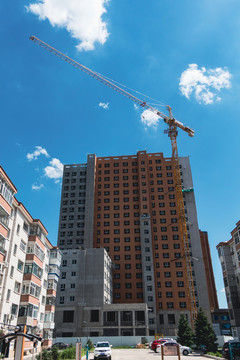 高层建筑塔吊