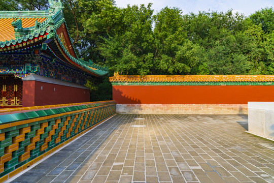 北京皇家园林颐和园风光