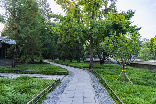 北京皇家园林颐和园园林风光