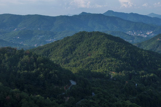 黄巢山山脉俯拍