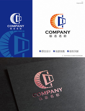 C字母logo中字logo