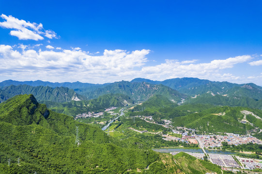 北京京西古道风景区自然风光