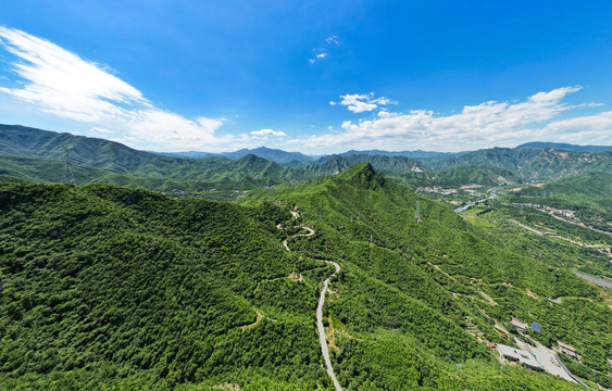 北京京西古道风景区自然风光