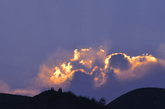 天空彩云