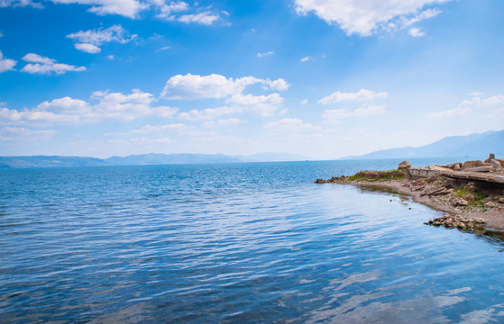 云南抚仙湖风景