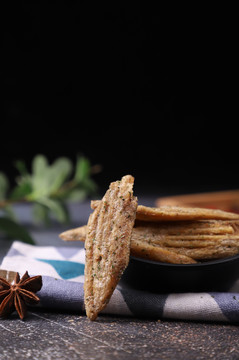 海苔黄鱼酥香酥小黄鱼