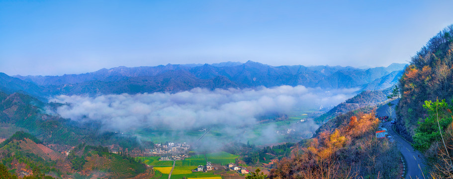 柯村云海全景图