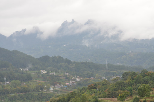 山村风光