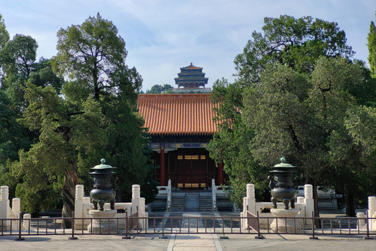 北京景山公园寿皇殿建筑群