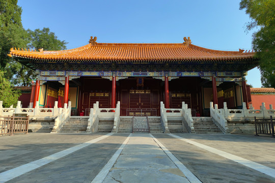 北京景山公园寿皇殿建筑群