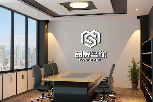 不锈钢烤漆字logo样机