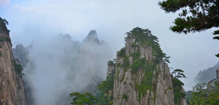 黄山云海奇观