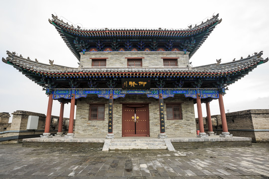 忻州古城城墙城楼