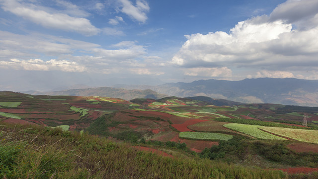 昆明东川红土地大地调色板