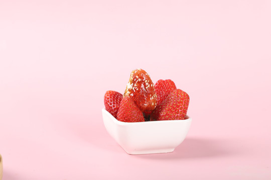 拔丝草莓脆冻干草莓