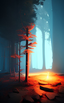 森林鬼火