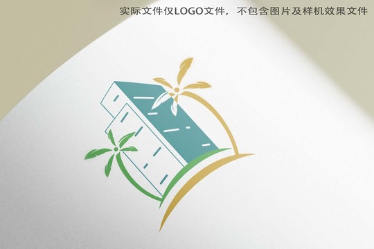 度假旅行海岛房产logo