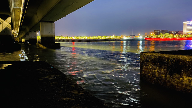 厦门集美大桥夜景