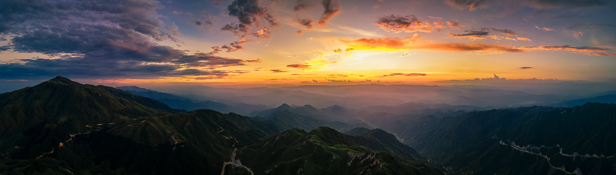 日落山海