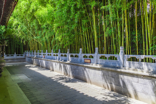 北京门头沟区潭柘寺景区风光