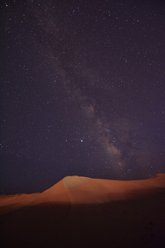 沙漠上的银河