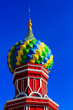 俄罗斯风格建筑洋葱头