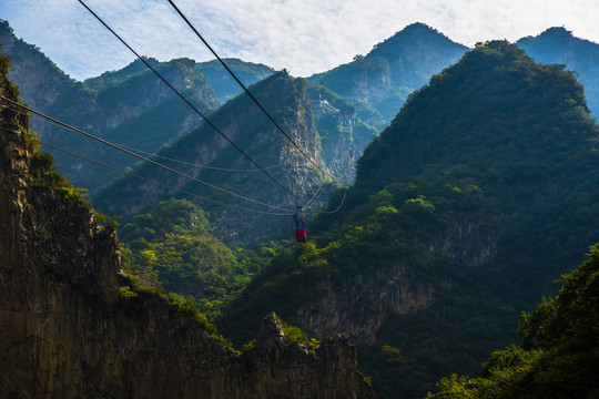 北京圣莲山风光