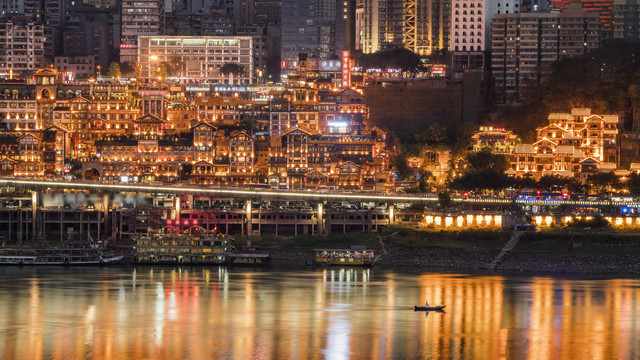 重庆洪崖洞夜景