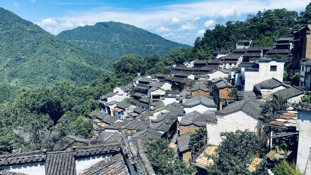 江西婺源篁岭风景