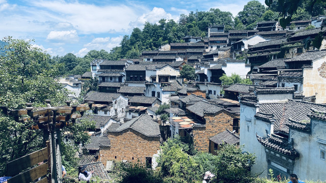 江西婺源篁岭风景