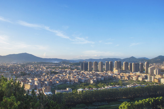 南安莲塘村航拍风景