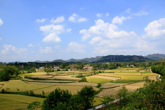 西电东送秀美山川