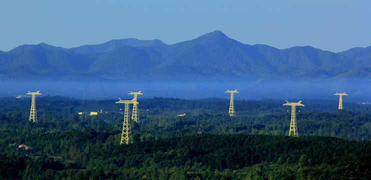 西电东送美丽风景