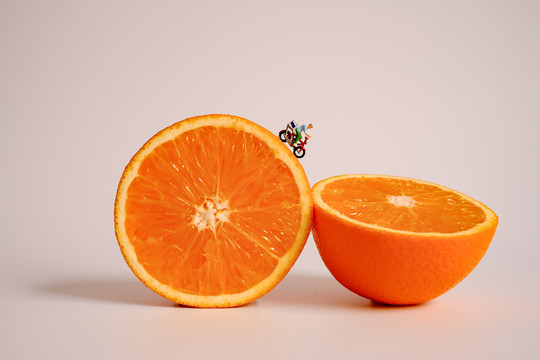 微缩创意橙子