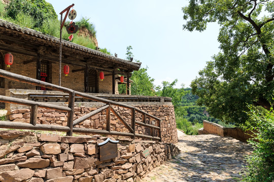 山西榆次后沟古村山村老建筑