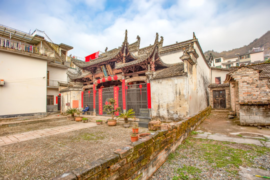 三阳镇叶村洪氏宗祠