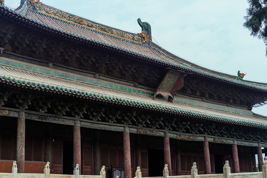 古代传统建筑特写