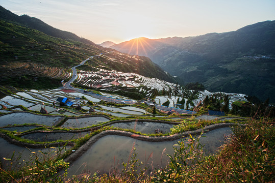 加榜梯田