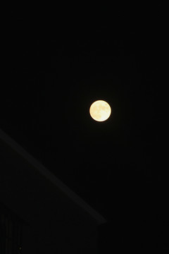 中秋节的月亮