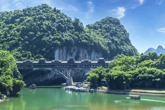 宜州下枧河风光