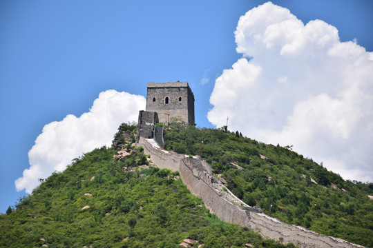 北京青龙峡长城风光