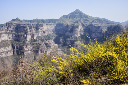 河南林州太行山风景