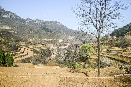 河南林州太行山风光