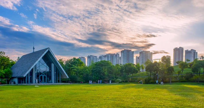 合肥庐州公园风景