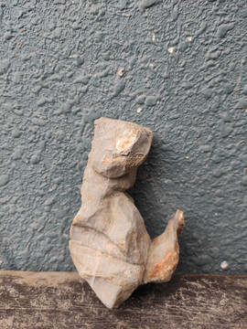 灵璧象形石猫