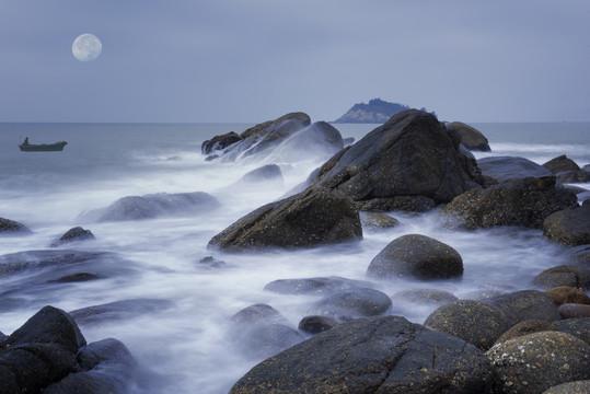 广东阳江海陵岛黄金海岸