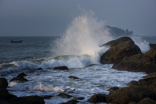 广东阳江海陵岛黄金海岸