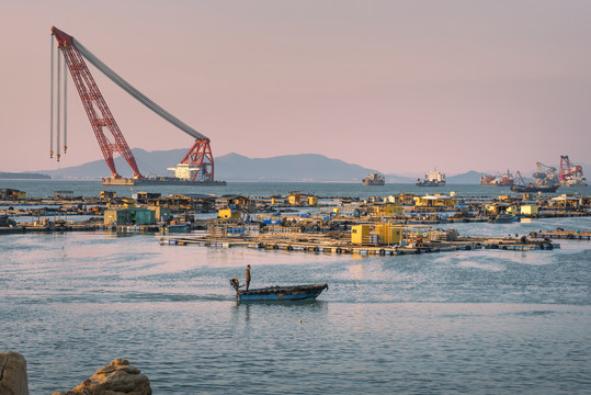 广东阳江海陵岛闸坡港口